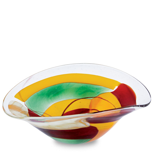  Malta,  Malta,Glass Decorative Bowls Malta,Glass Decorative Bowls, Africa Medium Moon Bowl Malta, Mdina Glass Malta