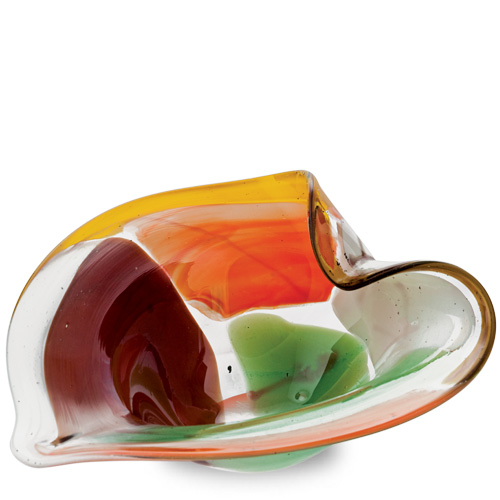 Africa Miniature Leaf Bowl Malta,Glass Decorative Bowls Malta, Glass Decorative Bowls, Mdina Glass