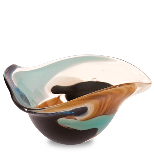 Agape Miniature Tri Bowl Malta,Glass Agape Malta, Glass Agape, Mdina Glass