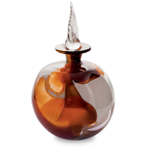 Caspia Miniature Round Perfume Malta,Glass Perfume Bottles Malta, Glass Perfume Bottles, Mdina Glass