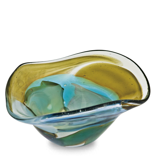  Malta,  Malta,Glass Decorative Bowls Malta,Glass Decorative Bowls, Vanilla Sky Miniature Tri Bowl Malta, Mdina Glass Malta
