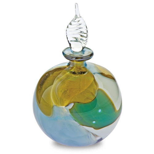 Vanilla Sky Miniature Round Perfume Malta,Glass Perfume Bottles Malta, Glass Perfume Bottles, Mdina Glass
