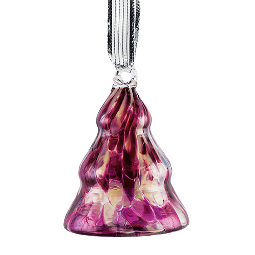 Candy Pink Tree Bauble Malta,Glass Baubles Malta, Glass Baubles, Mdina Glass