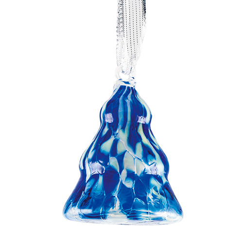 Candy Blue Tree Bauble Malta,Glass Baubles Malta, Glass Baubles, Mdina Glass